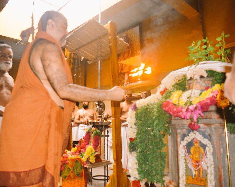 Vijayadashami at Kanchi Kamakoti Peetam